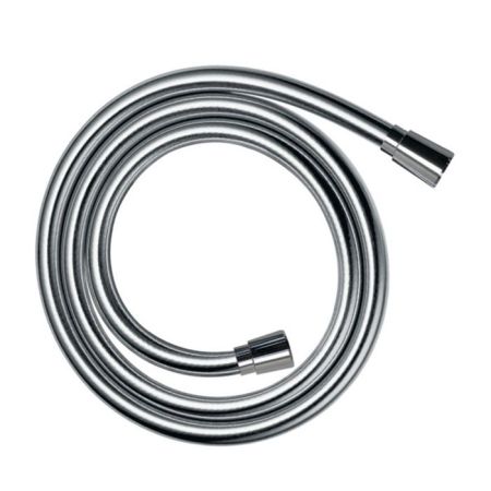 Шланг для душа, Hansgrohe, Metaflex, длина шланга, мм-2000, материал-пластик, стандарт подвода воды-1/2", цвет-хром, артикул 28264000