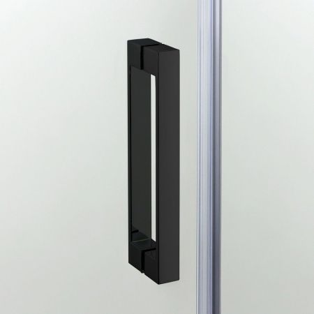 Душевое ограждение NEW TRENDY NEW KOMFORT BLACK 90x90x195 K-0469 (черный), артикул K-0469