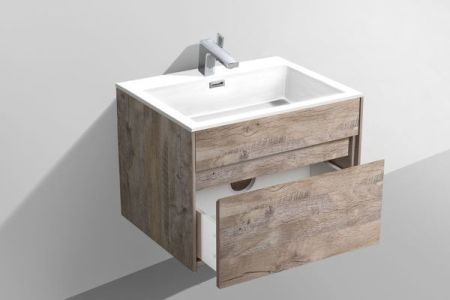 Тумба под раковину Vincea Chiara VMC-1C600NW подвесная N.Wood, артикул VMC-1C600NW