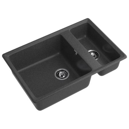 Кухонная мойка GranFest LEVEL 760K, графит, артикул LV-760K графит