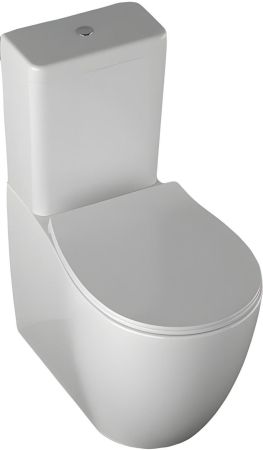 Чаша напольного унитаза Allen Brau Fantasy 4.11009.20 белый глянец, артикул 4.11009.20