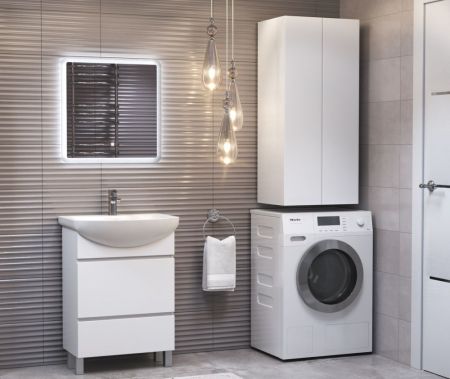 Шкаф подвесной VIGO Wing sh.WIN.50.2D белый, 50 см