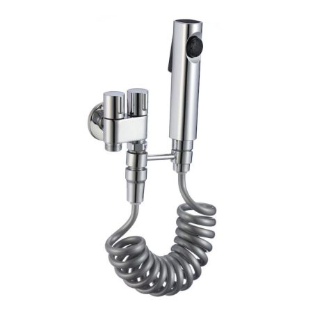 Гигиенический душ без смесителя Fmark FS-FXQ02A, хром, артикул FS-FXQ02A