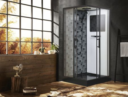 Кабина душевая ESBANO ESB-100 СKR, артикул ESKBB100CKR