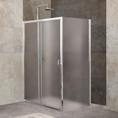 Душевой уголок BelBagno UNIQUE-AH-1-110/125-80-C-Cr