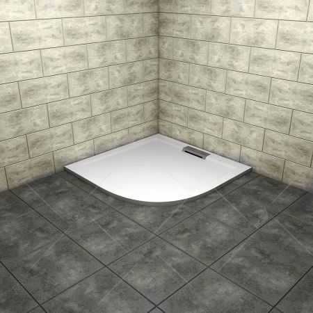 Душевой поддон полукруглый RGW GWS-31 Белый (1000x1000)