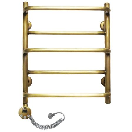 Электрический полотенцесушитель Domoterm Орфей П5 500*700 АБР E L Античная бронза