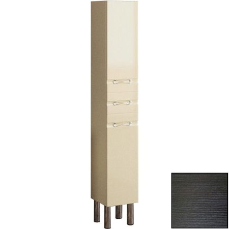 Шкаф пенал SanVit Прима 30 pprim с фактурой под дерево витые ручки Венге, артикул pprim