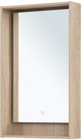 Зеркало Aquanet Милан 50 дуб светлый