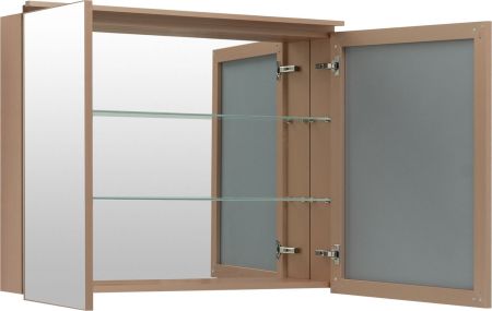 Зеркальный шкаф De Aqua Алюминиум 100 медь