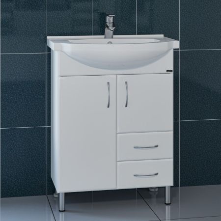 Тумба для умыв. "Элеганс-65" 2 ящ. (Ум. Элеганс 65)