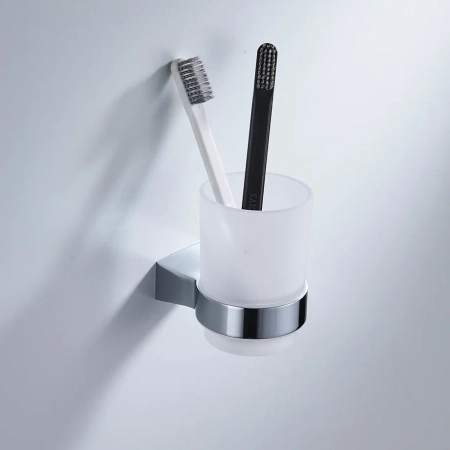 Стакан для ванной комнаты Shevanik SG5712, хром, артикул SG5712