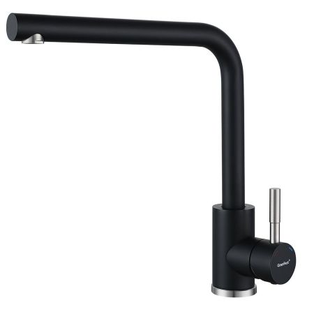 Смеситель для кухни GranFest Z-5411, черный