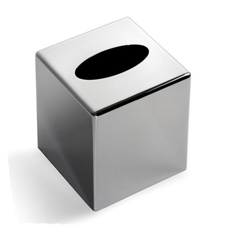 DEVON&DEVON WALTZ Контейнер для бумажных платков, настольный, цвет хром, артикул WLZ-130-CR