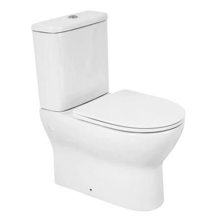 ENERGIA Чаша унитаза с сиденьем дюропласт soft close, P-trap BB8134CPR/SC, артикул BB8134CPR/SC