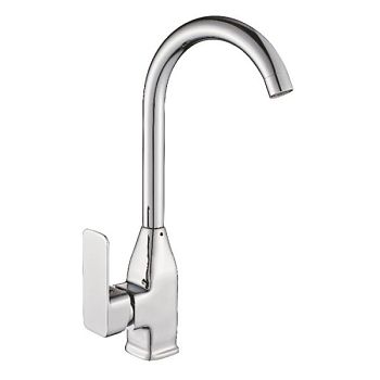 Смеситель для кухни Cron CN70129, хром