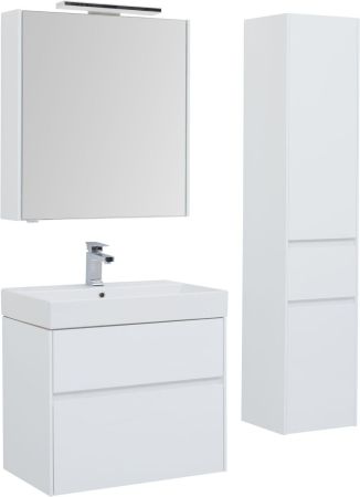 Тумба с раковиной Aquanet Бруклин 70 белый, артикул 00212597