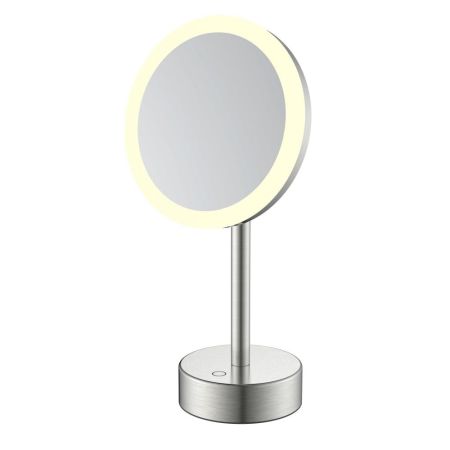 Зеркало косметическое с подсветкой JAVA S-M551L, сатин, артикул S-M551L