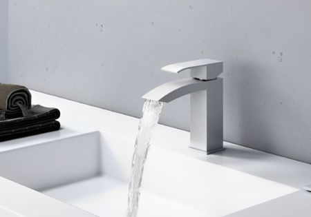 Смеситель для раковины FASHUN A51118, сатин