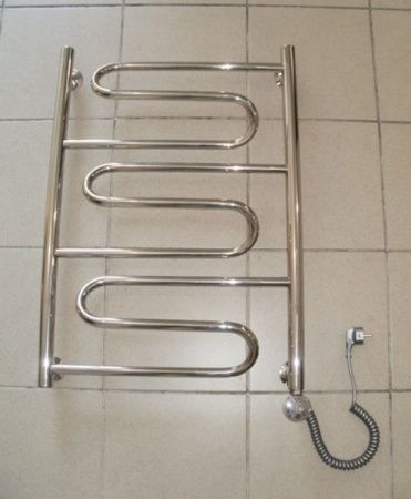 Электрический полотенцесушитель Ника Curve ЛZ Эл. 50x60 Хром