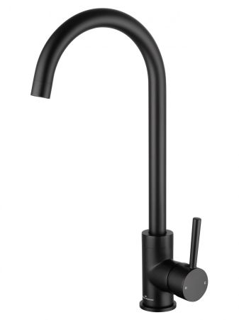 Смеситель для кухни WONZON & WOGHAND, Черный матовый (WW-A21102-MB), артикул WW-A21102-MB