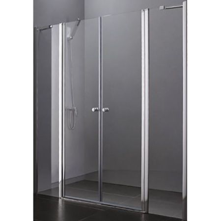 Душевая дверь в нишу Cezares Elena W-B-22 240 профиль Хром стекло прозрачное, артикул ELENA-W-B-22-240-C-Cr