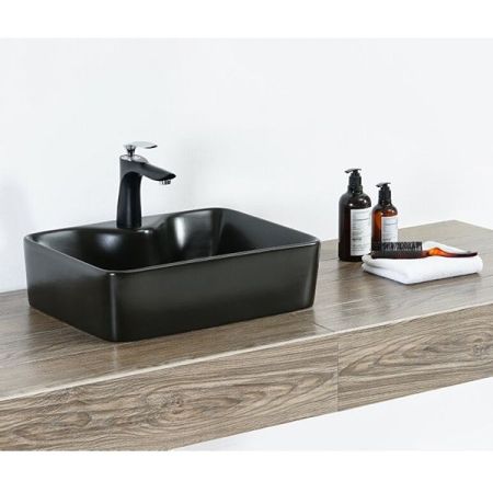 Раковина Orange 48 B01-475MB Черная матовая