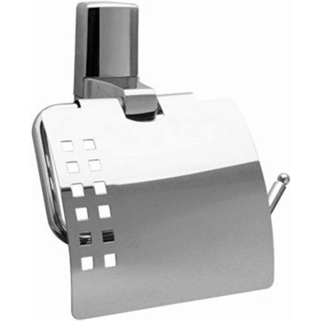 Держатель туалетной бумаги WasserKRAFT Leine K-5025 с крышкой Хром, артикул K-5025