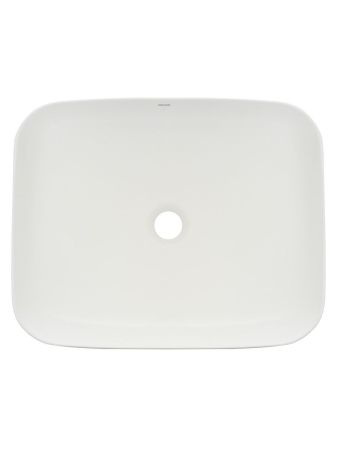 AQM5010 Раковина накладная прямоугольная, цвет белый матовый. 500x390x140, артикул AQM5010MW