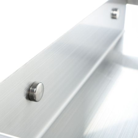 Полка металличеcкая FIXSEN HoReCa FX-31003F, стальной матовый, артикул FX-31003F