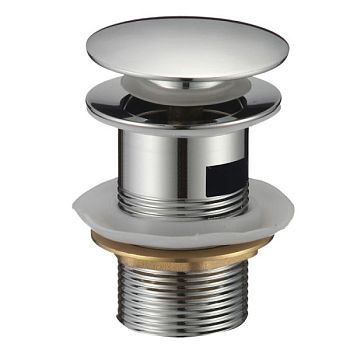 Донный клапан с переливом Savol S-XS001, хром