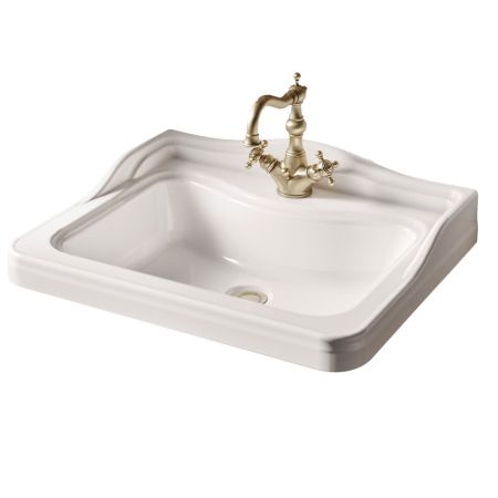 IMPERO Раковина 60 см. композит, белая, артикул 30827