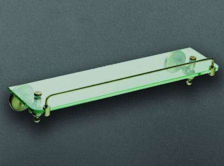 Стеклянная полка Art&Max Antic AM-E-2682Q Бронза