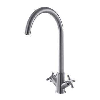 Смеситель для кухни FASHUN A54028, сатин