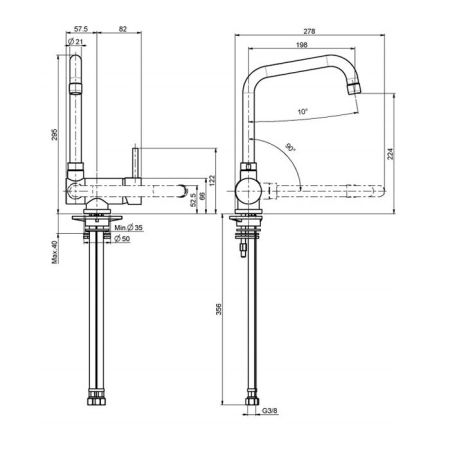 FIMA|Carlo Frattini Kitchen Смеситель для кухни, с опускающимся изливом, цвет хром, артикул F7009CR