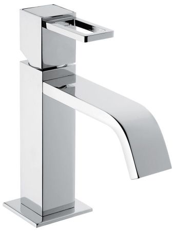 Смеситель Siris с донным клапаном "click-cck" для раковины, цвет хром, артикул 47003LACR