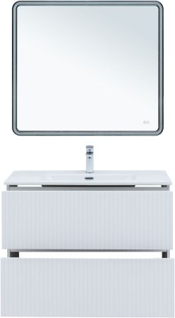 Тумба под раковину Aquanet Джейн 90 белый матовый, артикул 00313287