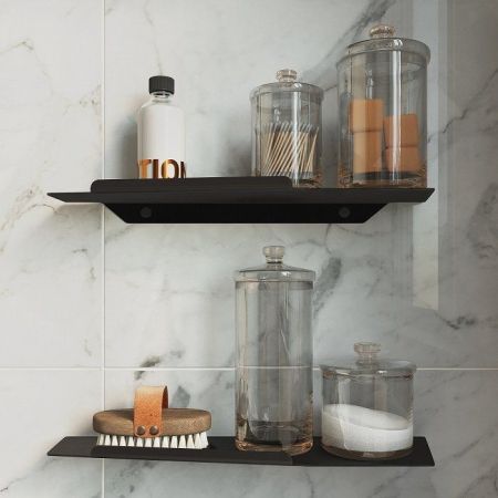 Полка Iddis Slide SLIBS00i44 Черная, артикул SLIBS00i44