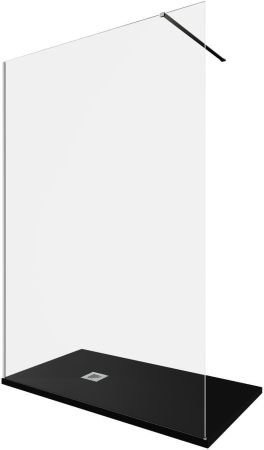 Душевая перегородка Allen Brau Infinity 1 140 3.21025.BA серебро браш, артикул 3.21025.BA