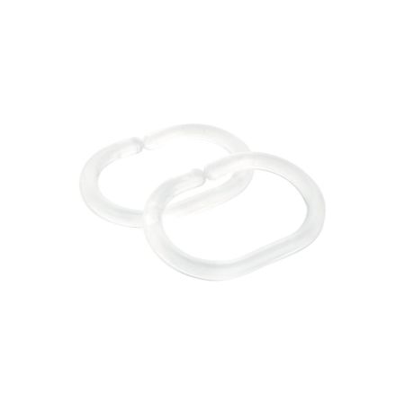 Комплект колец для шторы FIXSEN 12 шт. FX-1000C, прозрачный, артикул FX-1000C