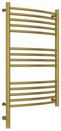 Полотенцесушитель, Сунержа, Богема 3.0, выгнутая, электрический, ширина, мм-532, глубина, мм-103, высота, мм-924, межосевое расстояние-500, нагревательный элемент-ТЭН, подключение-нижнее слева, электрокомплект-МЭМ, мощность, Вт-300, материал-нержавеющая с