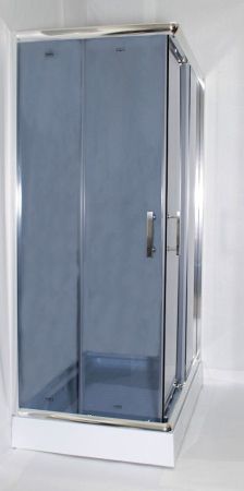 Уголок ZQ121G-R душевой PARLY с поддоном