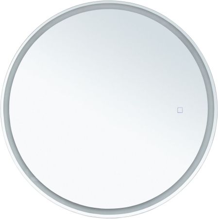 Зеркальный шкаф Aquanet Оптима 80 белый, с LED подсветкой