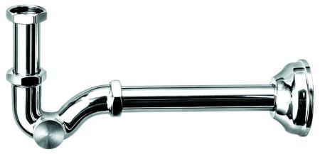 Emmevi, s-образный сифон для раковины, цвет золото, артикул C06616/OR