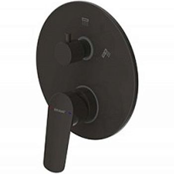 Смеситель для душа Bravat Rhein PB8429564BW-3-ENG Черный матовый