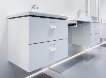 Тумба под раковину Ravak SD Comfort 80 X000001378 подвесная Белый глянец, артикул X000001378