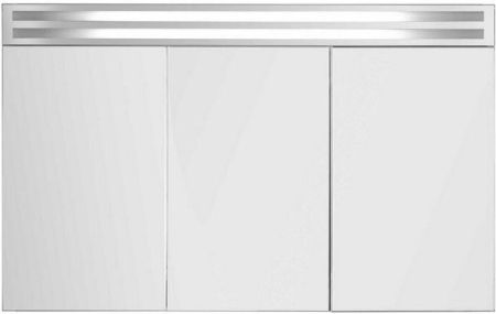 Зеркальный шкаф De Aqua Эколь 100 белый