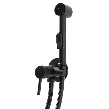 Гигиенический душ со смесителем Славен СЛ-ОД-Д53, черный, артикул СЛ-ОД-Д53