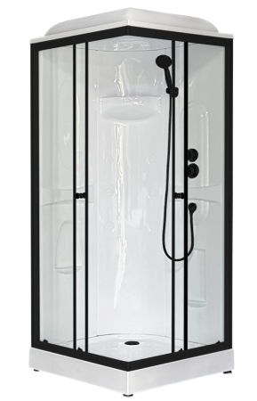 Душевая кабина Royal Bath RB 90HP1-T-BL (прозрачное), артикул RB90HP1-T-BL