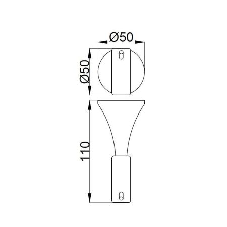 Крючок для ванной Webert Opera OA500401065, бронза, артикул OA500401065